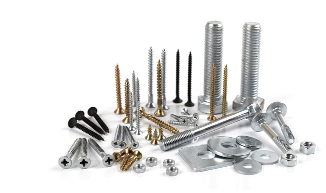 Assorted screws, bolts and machined fasteners manufactured by Abbott Interfast