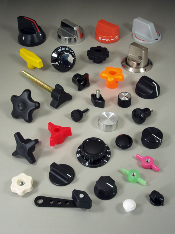 custom industrial knobs